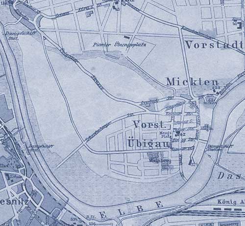 Stadtplan 1909
