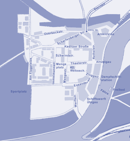Stadtplan 1928