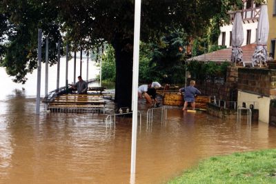 Hochwasser am 15. August 2002