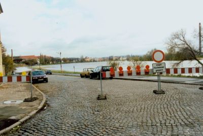 1998 11 04 elbehochwasser boecklinstr. am.11.98