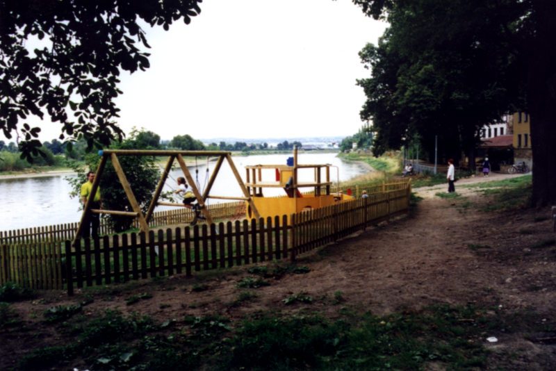 Neuer Spielplatz an der Lindenschänke (Foto: F. Philipp)