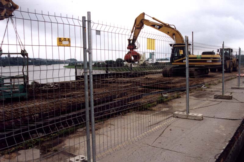 Der Abriss beginnt