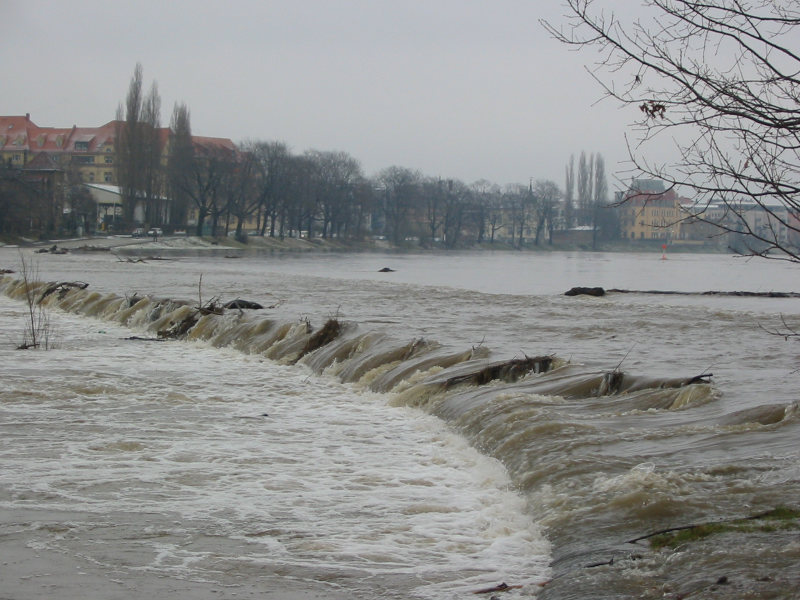 4. Januar - Böcklinstraße ist überflutet