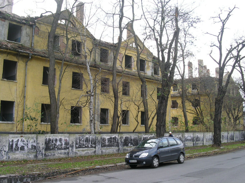 Abriss Kaserne Übigau (Foto: F. Philipp)