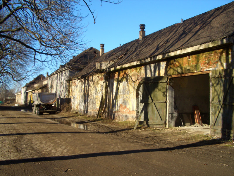 Frühere Pferdeställe (Foto: F. Philipp)