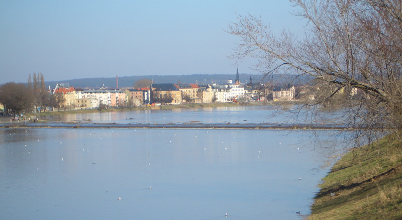 Hochwasser (20.03.2005, Foto: F. Philipp)