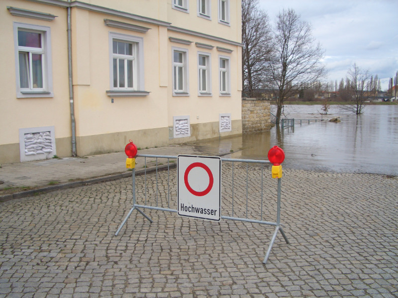 Absperrung Böcklinstraße (Foto: F. Philipp)