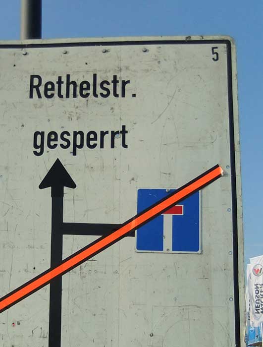 Sperrung aufgehoben