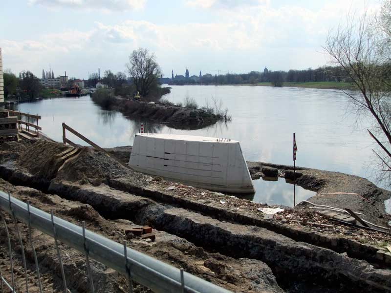 Baustelle Molenbrücke