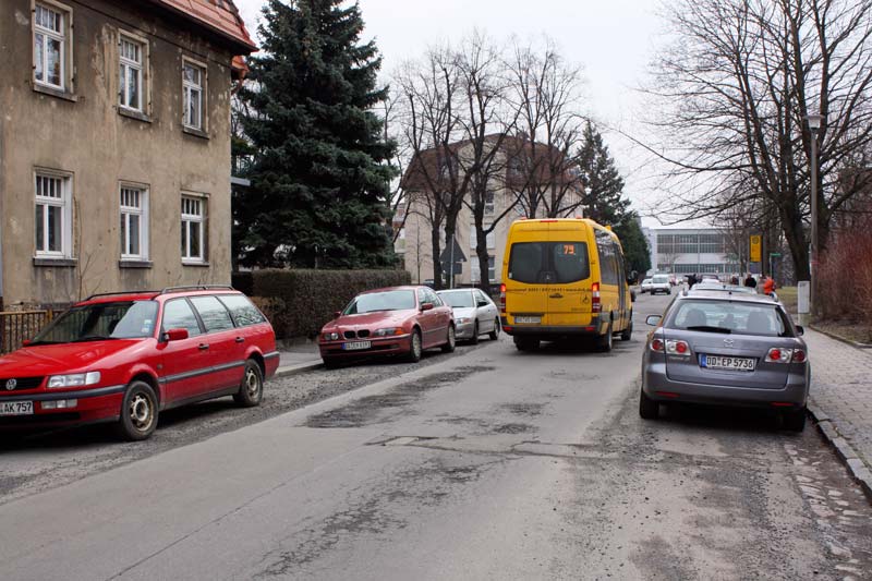 Mengsstraße im Frühjahr 2010