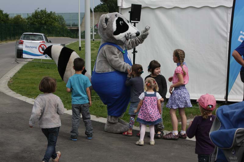 Das Maskottchen der Stadtentwässerung