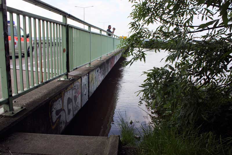 Straßenbrücke im Zuge der Washingtonstraße