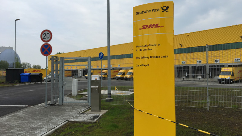 Neue DHL-Sortieranlage