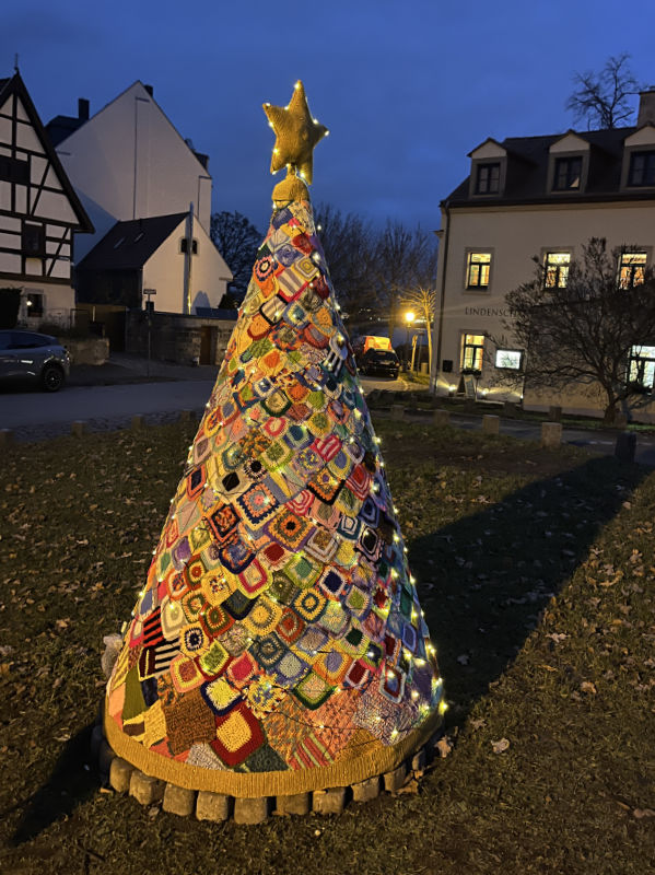 Häkelweihnachtsbaum in Altmickten