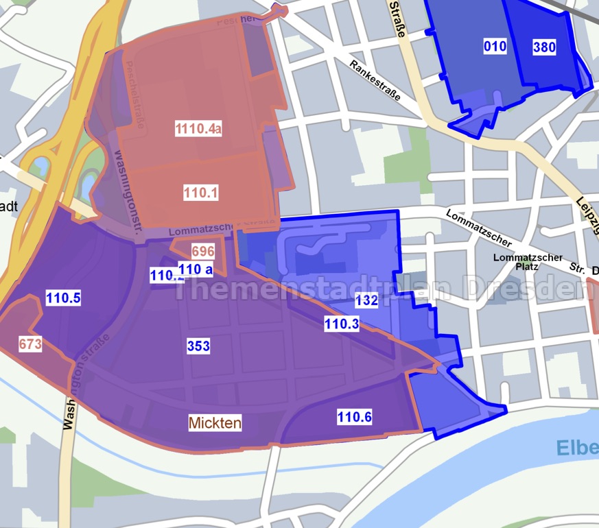 Auszug aus Themenstadtplan