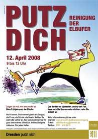 Putz dich - Plakat