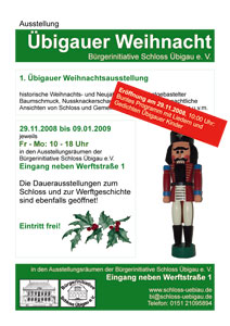 Plakat Weihnachtsausstellung