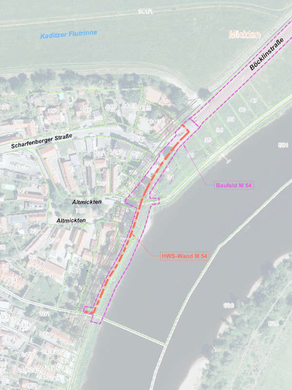 Auszug Planung Projekt 3 (aus Planfeststellung)