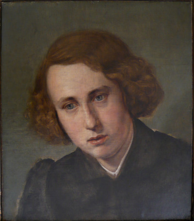 Alfred Rethel - Selbstporträt, 1832, (Wikimedia, Gemeinfrei)