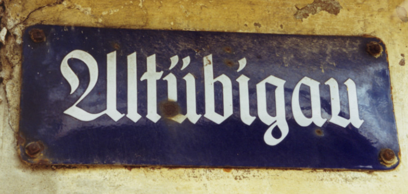 Straßenschild