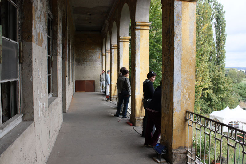 Blick auf Schlosspark