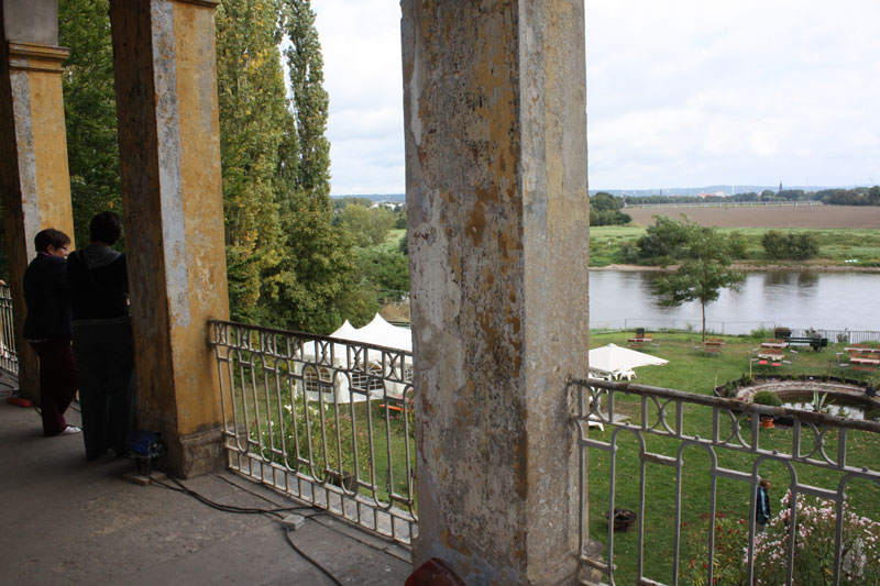 Blick auf den Schlosspark