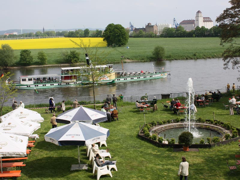 Blick vom Schloss