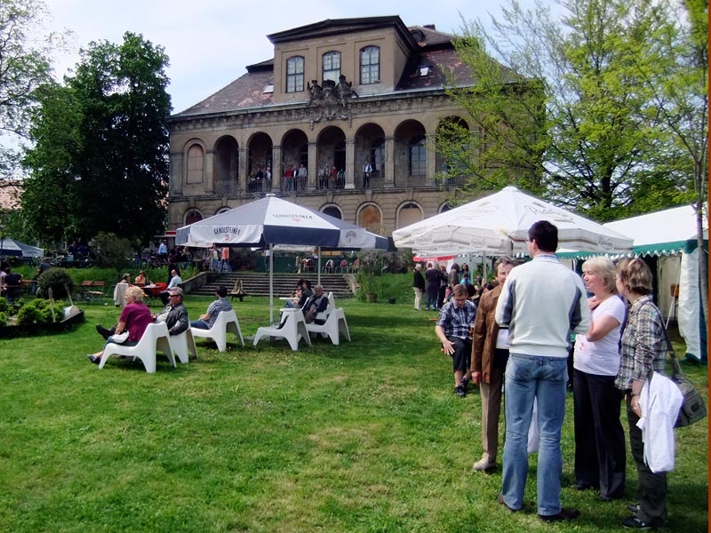 Großes Interesse am Park und Schloss