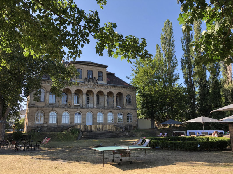 Sommerwirtschaft Elbschloss Übigau (Foto: F. Philipp)